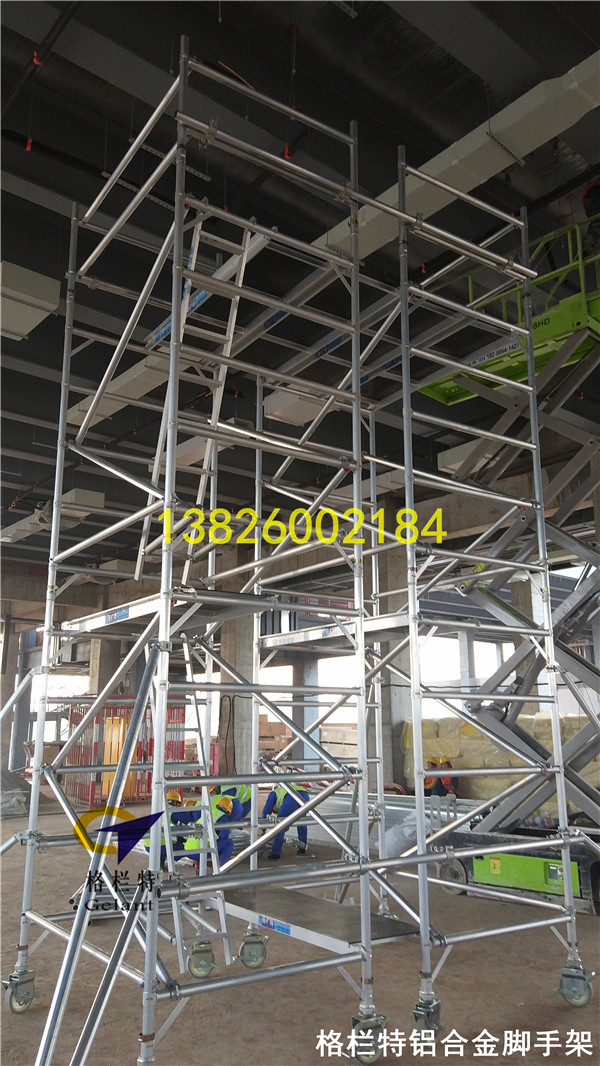 铝合金脚手架实现现代化高空作业
